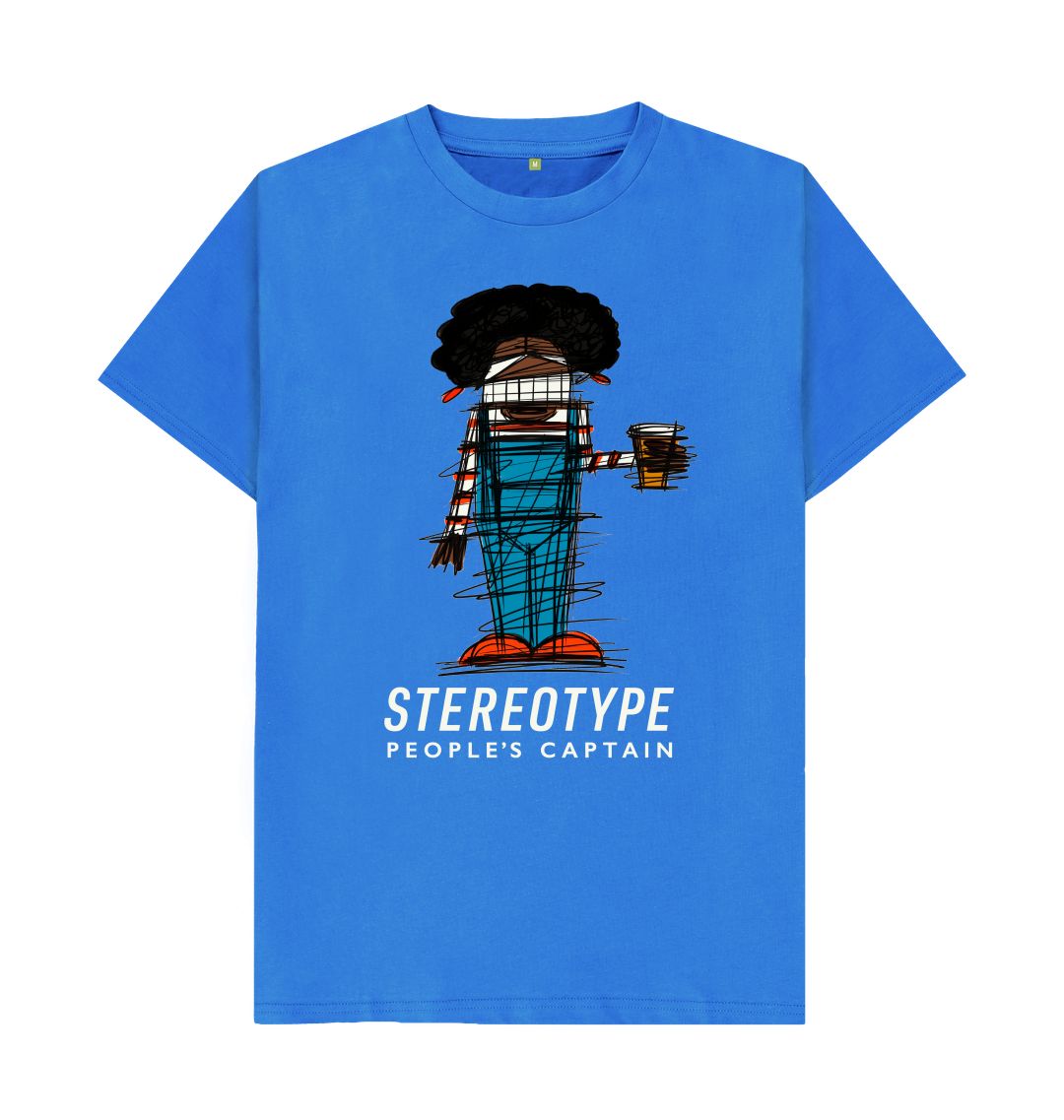 Bright Blue Men's Stereotype T-Shirt