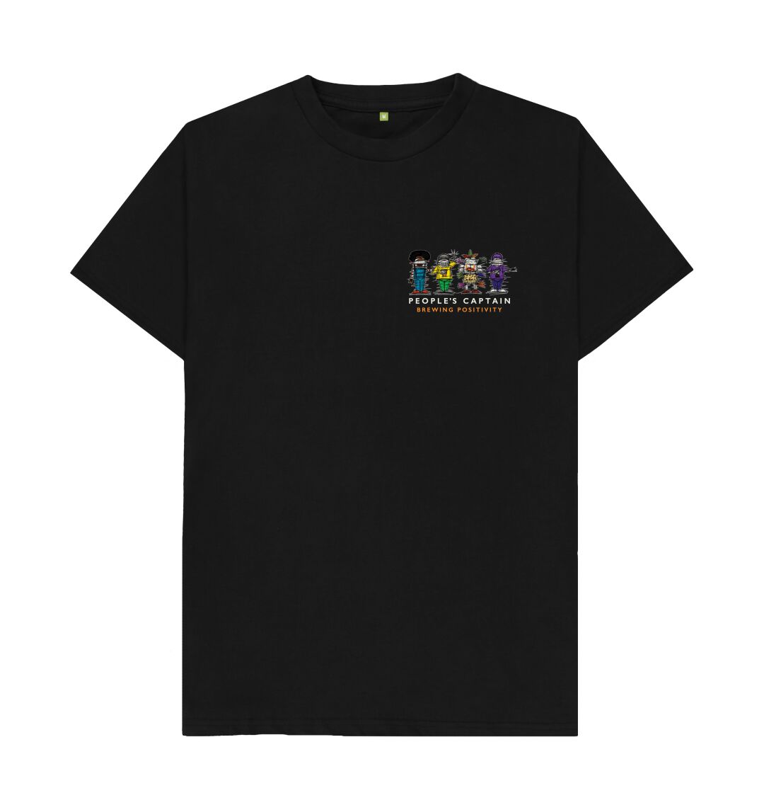Black Men's Black People's Captain T-Shirt
