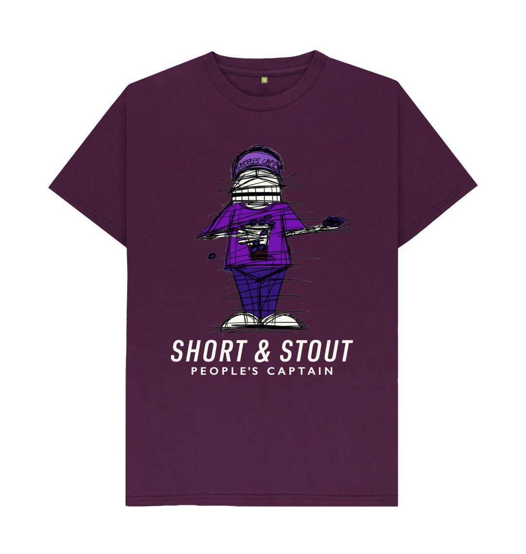 Purple Men's Short & Stout Tee