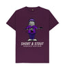Purple Men's Short & Stout T-Shirt