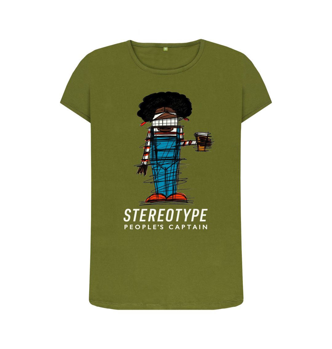 Moss Green Women's Stereotype T-Shirt