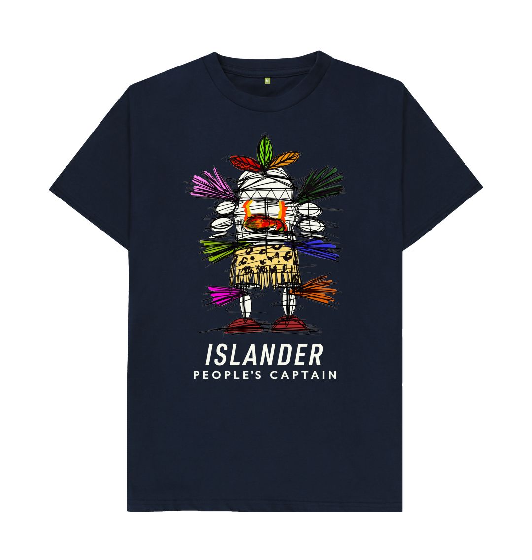 Navy Blue Men's Islander Tee