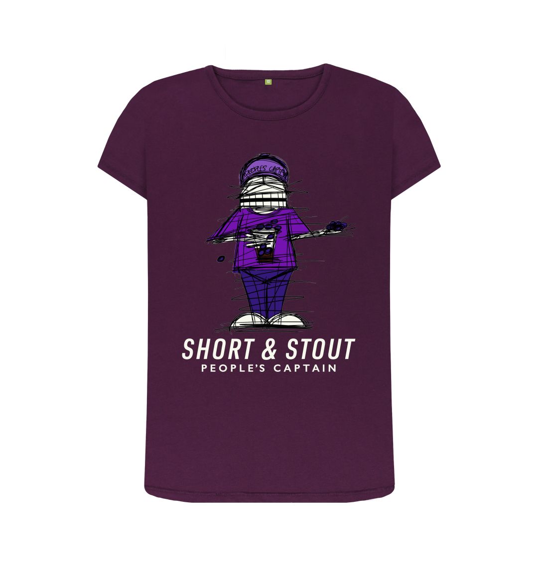Purple Women's Short & Stout T-Shirt