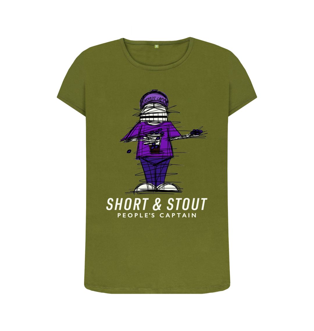 Moss Green Women's Short & Stout T-Shirt