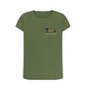 Khaki Women's Green People's Captain T-Shirt