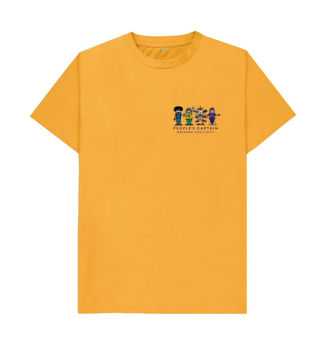 Mustard Men's Yellow People's Captain T-Shirt