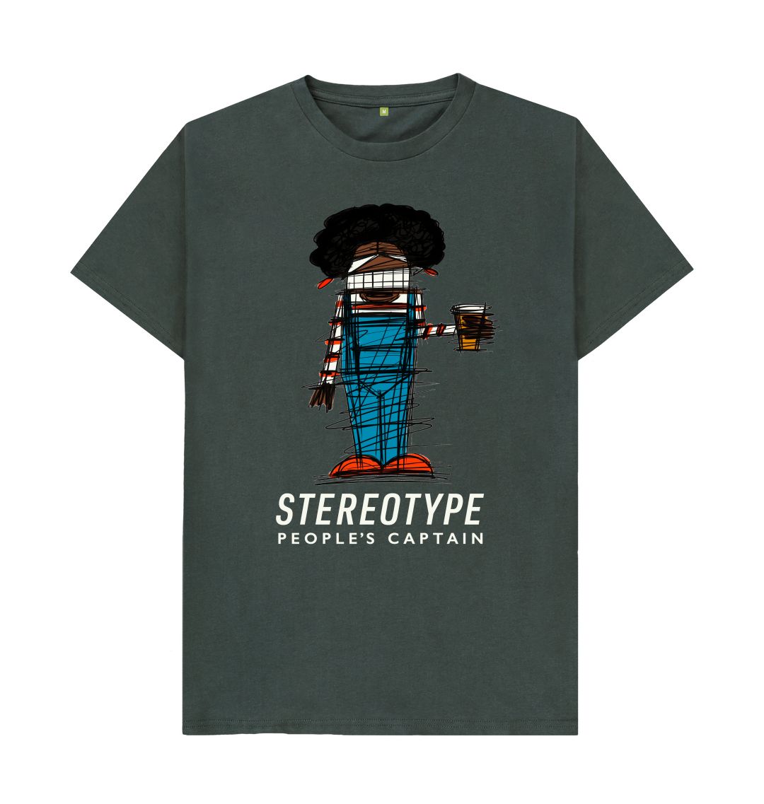 Dark Grey Men's Stereotype T-Shirt