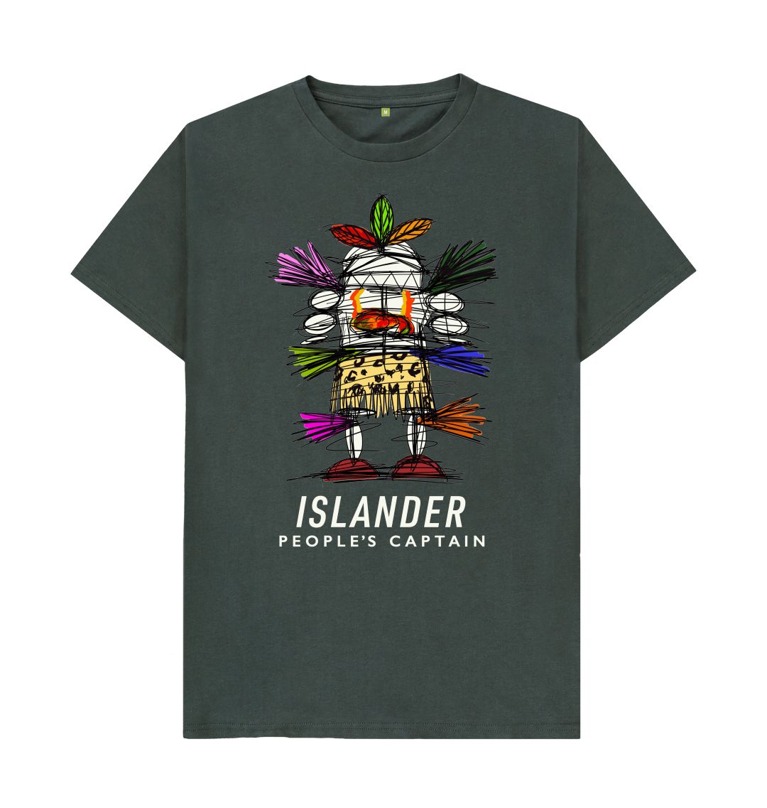 Dark Grey Men's Islander T-Shirt